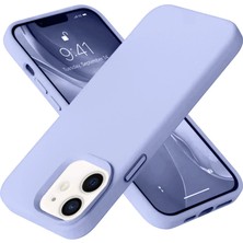 Magicool Iphone 12 Kılıf Nano Içi Kadife Silikon - Lila