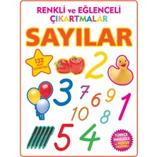 Lisinya Renkli ve Eğlenceli Çıkartmalar - Sayılar