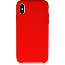 Magicool Iphone Xs Max Kılıf Lansman Legant Silikon - Kırmızı