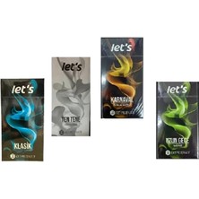 Let's Lets Prezervatif 12 Li Klasik + Ten Tene + Karnaval + Uzun Gece