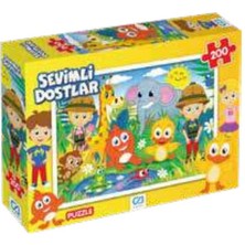 Lisinya Sevimli Dostlar Puzzle 200