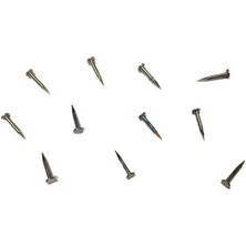 Kuzgun Ticaret Klips, Menteşe, Ayağı Çivisi 9mm Çelik - Siyah 100GR