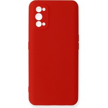 Magicool Realme 7 Pro Kılıf Nano Içi Kadife Silikon - Kırmızı