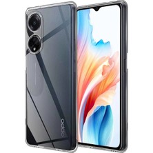 Magicool Oppo A38 Kılıf Lüx Şeffaf Silikon