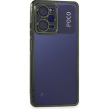 Magicool Xiaomi Poco X5 Pro 5g Kılıf Razer Lensli Silikon - Yeşil