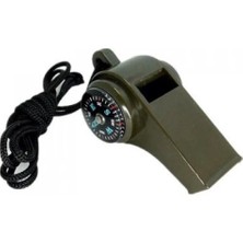 Kuzgun Ticaret Çok Fonksiyonlu Düdük Pusula,  Kamp Termometre Acil Survival Dişli Düdük