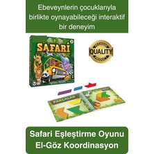 Feyza Design Eğitici El Beceri Dikkat Oyunu Çocuklar Için Eğlenceli Puzzle