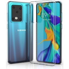 Kuzgun Ticaret Samsung Galaxy S20 Ultra Kılıf Lüx Şeffaf Silikon