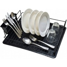 Premium Tezgah Üstü Bulaşıklık - Tabaklık ve Kaşıklıklı Modern Tasarım