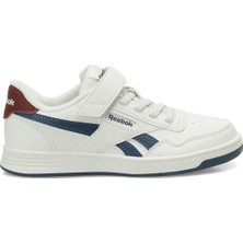 Reebok COURT ADVANCE ELASTIC LAC KIRIK BEYAZ Unisex Çocuk Sneaker