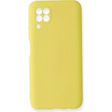Kuzgun Ticaret Huawei P40 Lite Kılıf Nano Içi Kadife Silikon - Sarı