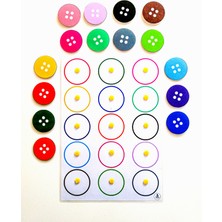 Feyza Design Çocuklara Renkleri Öğreten Zeka ve Hafıza Geliştiren Oyun