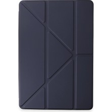Kuzgun Ticaret Xiaomi Pad 6 Kılıf Kalemlikli Mars Tablet Kılıfı - Lacivert