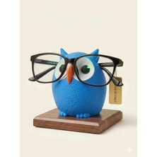 Multiogz 🦉 Baykuş Gözlük Standı Gözlük Tutucu Organizer Dekoratif Masaüstü Hediye Şık Tasarım