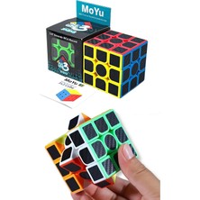 Feyza Design Fiber Karbon 3x3 Rüya Hızlı Rübik Zeka Küpü - 6+ Yaş