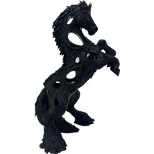 Muyu Craft Akvaryum At Heykeli Dekoru – Balık Tankı Için Dekoratif At Figürü Akvaryum Süsü