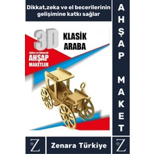 Feyza Design Çocuklar Için Çok Renkli 3D Ahşap Puzzle Geliştirici Oyun