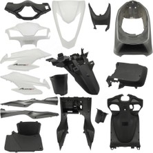 Motofantazi Kaporta Set Activa S Beyaz Yeni Model