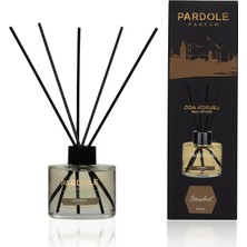 Pardole 145 ml Istanbul Bambu Çubuklu Oda Kokusu - Odunsu Çubuklu Oda Kokusu - Sedir , Paçuli , Sandal, Ud