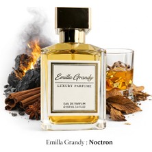 Emilla Grandy Noctron – Baharatlı ve Oryantal Erkek Parfüm | Uzun Kalıcı Extrait Parfüm