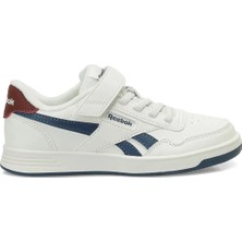 Reebok COURT ADVANCE ELASTIC LAC KIRIK BEYAZ Unisex Çocuk Sneaker