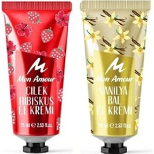 Mon Amour Çilekli 75 Ml+ Vanilya & Bal El Kremi 75ML