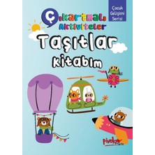 Lisinya Çıkartmalı Aktiviteler Taşıtlar Kitabım