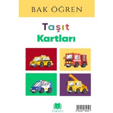 Lisinya Taşıtlar - Bak Öğren Kartları - Ilk Bilgilerim