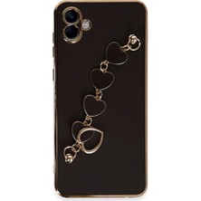 Magicool Samsung Galaxy A04 Kılıf Esila Silikon - Siyah