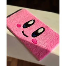 Tufty Friends Pembe Sevimli Klavye Destek Altlığı  -Yumuşak Tüylü Kaymaz Taban