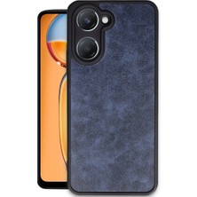 Magicool Vivo Y18 Kılıf Aras Deri Kapak - Lacivert