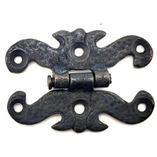 Kuzgun Ticaret Antika Tarz Dekoratif Pirinç Kelebek Menteşe - Oksit