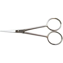 Kuzgun Ticaret 004-400 Kalın Nakış Makası No: 4 Inç / 10,16 cm - Nikel Kaplama