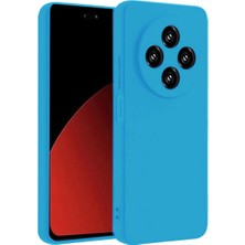 Kuzgun Ticaret Xiaomi Redmi 14C Kılıf Nano Içi Kadife Silikon - Mavi