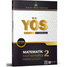 Lisinya Galata Yös-Sat Matematik 2 Soru Bankası