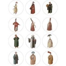 Lisinya Osmanlılar Sticker (12'li)