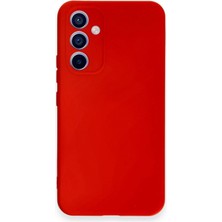 Kuzgun Ticaret Samsung Galaxy A54 5g Kılıf Nano Içi Kadife Silikon - Kırmızı