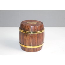 Kuzgun Ticaret Pirinç Fıçı Kumbara KSK3115