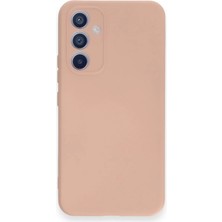 Kuzgun Ticaret Samsung Galaxy A54 5g Kılıf Nano Içi Kadife Silikon - Pudra