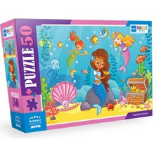Lisinya Blue Focus - Mermaid (Deniz Kızı) - Puzzle 50 Parça