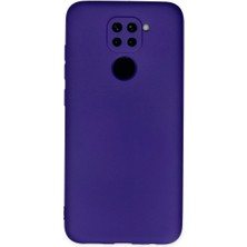 Magicool Xiaomi Redmi Note 9 Kılıf Nano Içi Kadife Silikon - Mor