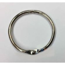 Kuzgun Ticaret Kilitli Yuvarlak Halka, 2,5cm - 1 Adet