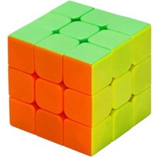 Feyza Design Neon Magic Cube 3x3 Eğitici Zeka Küpü - Görsel Renkli Tasarım
