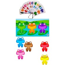 Feyza Design Renkleri Öğreten Çocuklar Için Zeka ve Hafıza Geliştirici Oyuncak