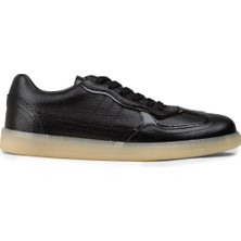 Deery Kadın Siyah Hakiki Deri Sneaker Ayakkabı - R2601ZSYHC01