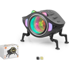 Nuveden Bluetooth Masaüstü Hoparlör Robot Tasarimli Fm Rgb CC2A DIE-RSTG34