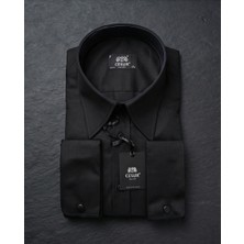 Pakman Uzunkol Duble Manşet Mızrak Yaka Beyaz Cesur Gömlek