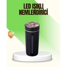 LED Işıklı Aromaterapi Hava Nemlendirici Ultrasonik Sessiz Nem Ayarı Midastech