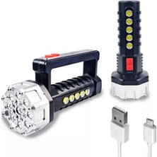 Epilons P-17 17+5 Cob Ledli Işıldak Fener