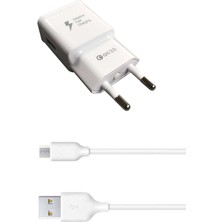 MidasTech Android Mikro Uçlu Hızlı Şarj Aleti 3.1A 1 Metre Kablolu Hızlı Şarj Cihazı Nemere